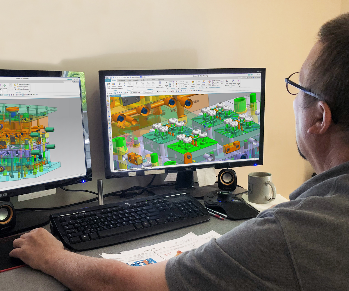 3D CAD software for mold design and fabrication design