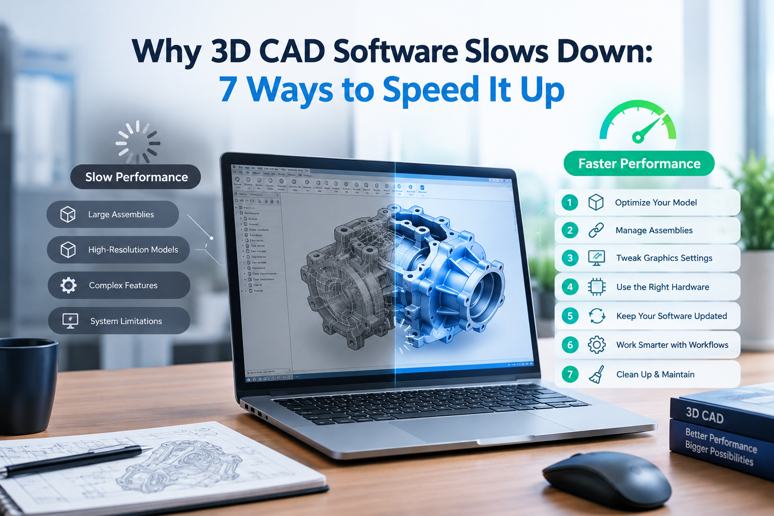 Why 3d cad software Slows